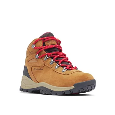 Immagine di Columbia Newton Ridge Plus Waterproof Amped, Stivali per avventurieri Donna, Elk Mountain Red, 36 EU