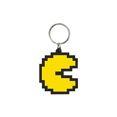 Immagine di Pyramid International Pac Man Portachiavi in gomma, con cerniera o zaino (Pixel Design), prodotto ufficiale, Multi, Taglia unica, Classico