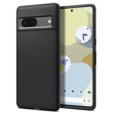 Immagine di Spigen Rugged Armor TPU Back Cover Nero Google Pixel 7