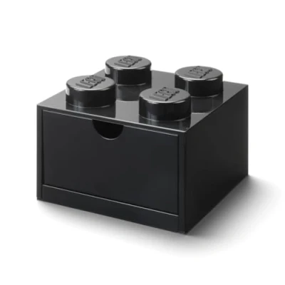 Immagine di Room Copenhagen Cassetto da scrivania Lego 4, Nero, Colore Bottoni, 40201733