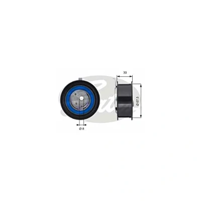 Immagine di GATES FleetRunner Micro V Stretch Fit T43059 Rullo tenditore, Cinghia dentata AUDI: A4 B5 Sedan