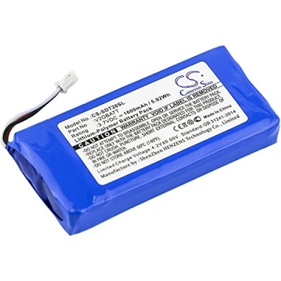 Immagine di TECHTEK batterie compatibile con [SportDOG] TEK 2.0 GPS Collar, 2L, V2LT sostituisce V2GBATT
