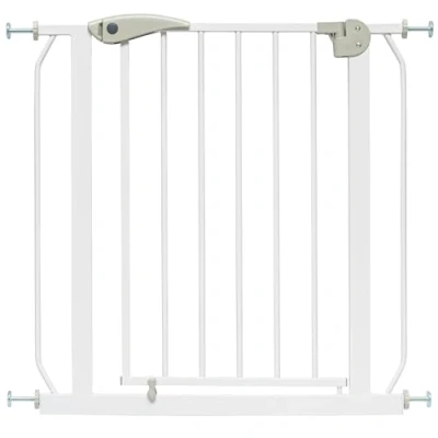 Immagine di ib style® Berrin ! VINCITORE DEL TEST Cancelletto di sicurezza 58 156cm Senza foratura Auto Close 90 Stop 68 76 cm