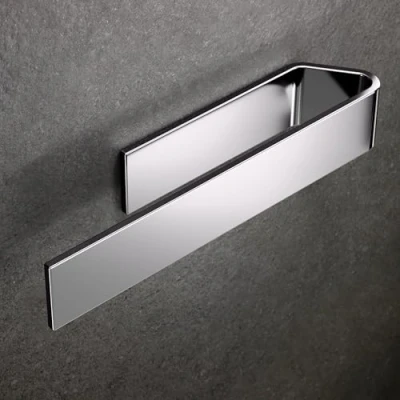 Immagine di Design Amburgo Porta asciugamano adesivo Asciugamani Cucina e Bagno Designo modern 22 cm Cromo