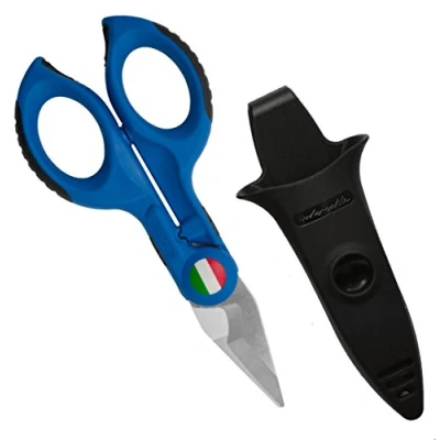 Immagine di Intercable Forbice Spella e Tranciacavi da elettricista con Safetybox Edizione Limitata, Blu