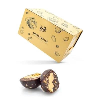 Immagine di KoRo Energy balls alle arachidi 14 x 30 g Snack energetico con datteri e la nostra deliziosa crema di senza zuccheri aggiunti