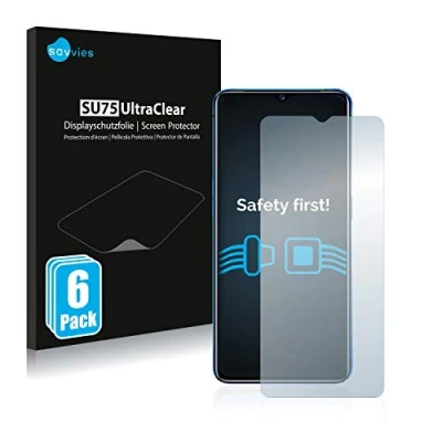 Immagine di savvies (6 Pezzi Pellicola Protettiva per realme X2 Pro Protezione Schermo Trasparente