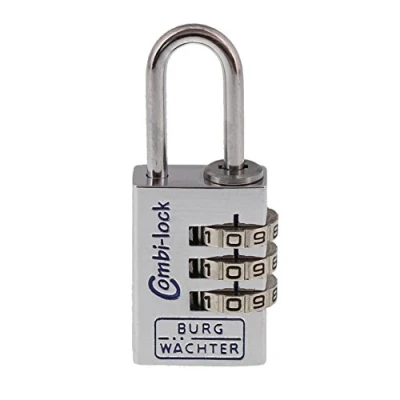 Immagine di Burg Wächter 3631 Lucchetto 22.90 mm Argento alluminio cromato Serratura a combinazione numerica