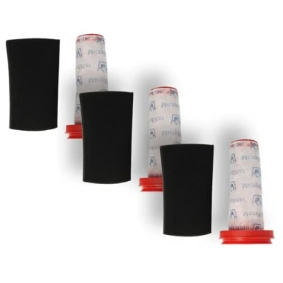 Immagine di vhbw 3x filtro salva motore compatibile con Bosch BCH3P255, BCH3P210/03, BCH3P210/01, BCH3P210, BCH3P2300/01, BCH3P2301/01 aspirapolvere