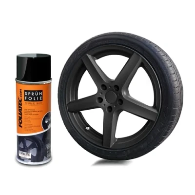 Immagine di Foliatec 2065 Pellicola Spray, Nero opaco, 1er set (1 x 400 ml)