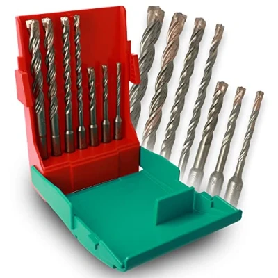Immagine di Heller TRIJET 26813 4 Acciaio KIT punte perforatrici 7 parti 5 mm, 6 8 10 12 mm SDS Plus 1