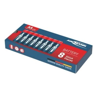 Immagine di ANSMANN Red 5015280 Lr6 Mignon 8X Alcaline Aa Batteria