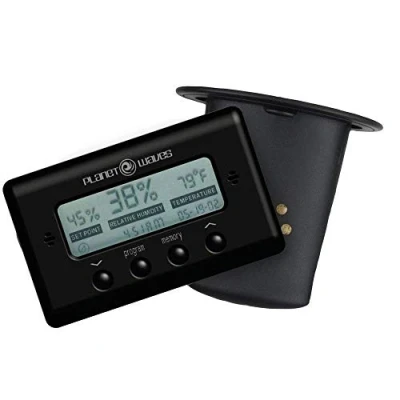 Immagine di D&#039;Addario PW GH HTS Umidificatore Planet Waves per Chitarra Acustica con Sensore Digitale di Temperatura e Umidità