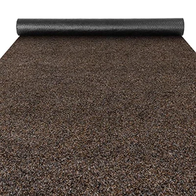 Immagine di ANRO Zerbino Poet per interni ed esterni, corridoio e ingresso (marrone, 100 x 200 cm)