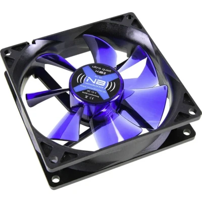 Immagine di NoiseBlocker BlackSilent XE2 Ventola per PC case Nero, Blu (trasparente) (L x A P) 92 25 mm