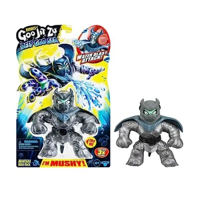 Immagine di Heroes of GOO Jit Zu Deep Sea Pack with Mantara Super Stretchy and Stretch Action Figure con speciale riempimento di muco e funzione spruzzo d&#039;acqua