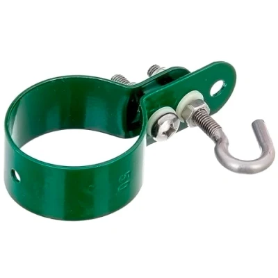 Immagine di Alberts 655624 Fascetta per aste intrecciate, zincata, con rivestimento in plastica, diametro 48 mm