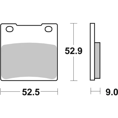 Immagine di TRW Organic Allround MCB531 Kit pastiglie freno