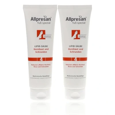 Immagine di Allpresan Piedino speciale n. 4 unguento lipidico contro calli e ciccioli per i piedi cheratinizzati 2 x 125 ml