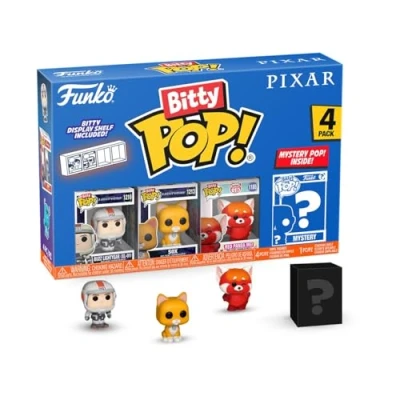 Immagine di Funko Bitty Pop! Pixar Lightyear 4PK​ Buzz (XL 01), Sox, Izzy Hawthorne E una Mini Figura Misteriosa a Sorpresa 0.9 Inch (2.2 Cm) Collection da Collezione Fans