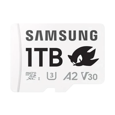 Immagine di Samsung Memorie MB MD1T0SA Sonic PRO Plus Scheda MicroSD per Console Gaming, Action Cam e Droni da 1TB, UHS I U3, Fino a 180MB/s