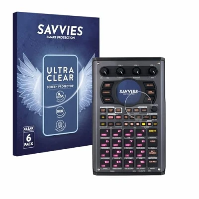 Immagine di savvies (6 Pezzi Pellicola Protettiva per Roland SP 404MKII Protezione Schermo Trasparente