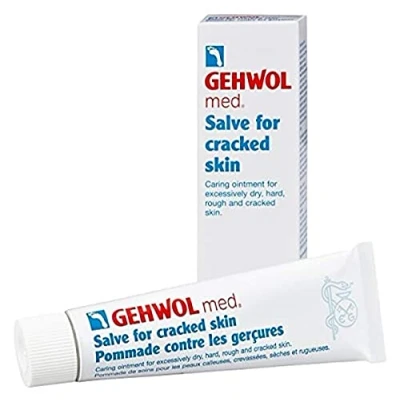 Immagine di Gehwol Unguento al leccio │ nutriente per calli, pelle screpolata, secca e ruvida, cura dei piedi Confezione risparmio 125 ml