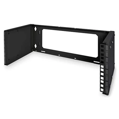 Immagine di Digitus DN 19 PB 4U SW Montaggio A parete Porta patch (L x P) 505 195 250 mm 4 U Nero (RAL 9005)