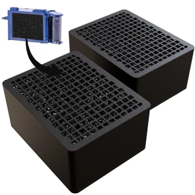 Immagine di Filtro per Geberit DuoFresh (2 pezzi) a carbone attivo adatto DuoFix Come tipo 243.970.00.1