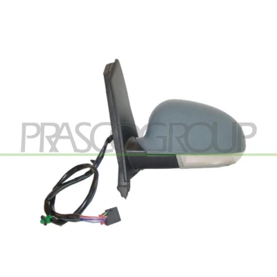 Immagine di Specchio retrovisore esterno Prasco Premium VG0407334P Sx con la prima mano elettrico termico, regolabile dall&#039;interno, ribaltabile/ripiegabile elettr