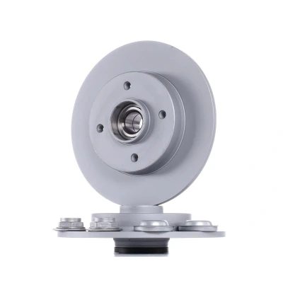 Immagine di ATE 24.0109 0100.2 Disco freno 249,0 9,0 4 108,0 pieno rivestito con cuscinetto ruota, anello sensore ABS PEUGEOT: 208 I Hatchback, 207 Hatchback
