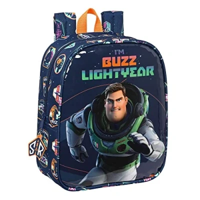Immagine di SAFTA Articolo, Zaino Asilo adatt.Carrello Lightyear Unisex Bambini e Ragazzi, Multicolore, M
