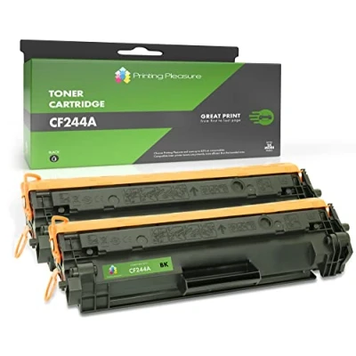 Immagine di Printing Pleasure 44A 244A Compatibile HP CF244A Cartucce di Toner per LaserJet Pro MFP M28w M28a M16a M29w M29a M16w M15w M15a 2 Nero