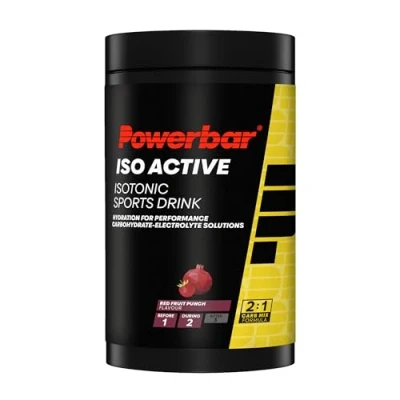 Immagine di Powerbar Isoactive Red Fruit 600g Bevanda Sportiva Isotonica 5 Elettroliti + C2MAX