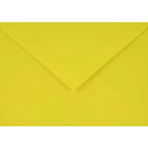 Immagine di Netuno 25 buste per lettere colorate giallo Limone partecipazioni formato C6 114 x 162 mm 115g Sirio Color inviti compleanno matrimonio