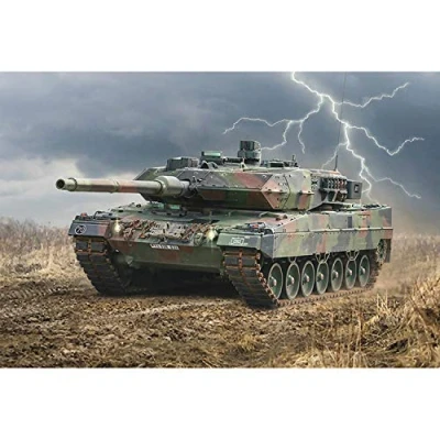 Immagine di Italeri 6567 Leopard 2A6 scala 1:35, modellismo, model kit, carri armati, mezzi militari, plastica, modello da montare e pitturare