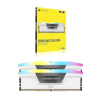 Immagine di Corsair CMH32GX5M2B6000C36W Modulo di memoria PC DDR5 32 GB 2 x 16 6000 MHz 288pin DIMM