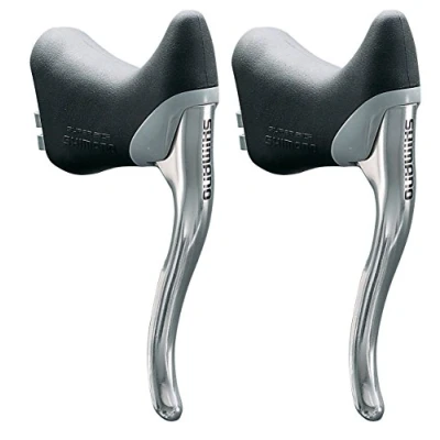 Immagine di Shimano Tiagra BL R400, Leva del freno, Utlizzabile a Destra e Sinistra, Argento/Nero
