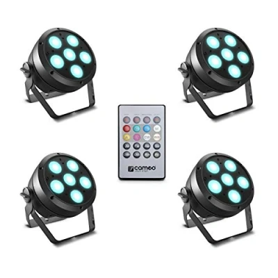 Immagine di Cameo ROOT PAR 6 SET 1 Faretto LED Numero di (Dettagli): 12 W Nero