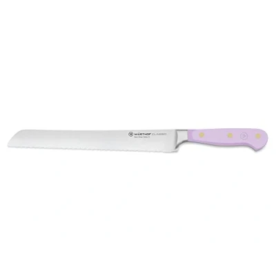 Immagine di WÜSTHOF Classic Coltello pane con doppia lama seghettata di precisione 23 cm, Purple Yam (lilla)