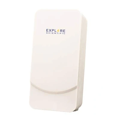 Immagine di Explore Scientific ST1002 Sensore wireless per temperatura, Montaggio a parete o con supporto da tavolo, Compatibile RPW3008, Bianco