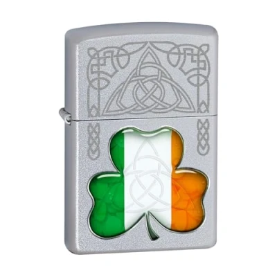 Immagine di Zippo accendino antivento in metallo a lunga durata meglio con Lighter Fluid ricaricabile perfetto per sigarette, sigari, candele, tascabile design