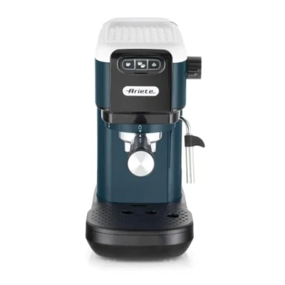 Immagine di Ariete 1399 Macchina da caffè espresso Snow White, Per polvere e cialde ESE, 1300 W, Capacità 1,1L, 15 bar di pressione, Filtro 1, 2 tazze cialda Cappuccino, Bianco