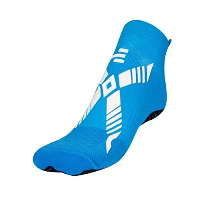 Immagine di R EVENGE Calza Pool Classic Q NOVA, ideale per le attività in acqua e superfici bagnate. Antibatterica antiscivolo (IT, Numero, 38, 41, Regular, Azzurro Bianco)