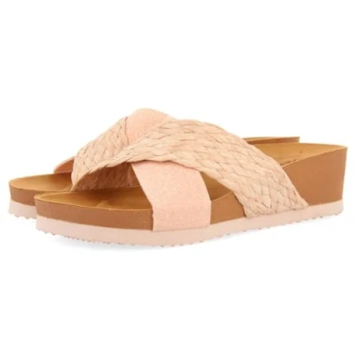 Immagine di Gioseppo CON Tiras CUÑA PARA Goulds Ciabattine, Donna, Taglia: 40, Rosa Tessuto / sintetico