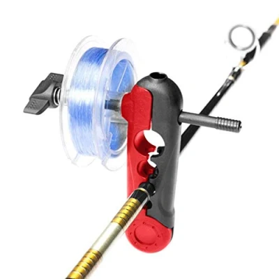 Immagine di Mini Linea di pesca Avvolgitore bobina, portatile Bobina avvolgimento per bobine variabili Dimensioni Accessori la