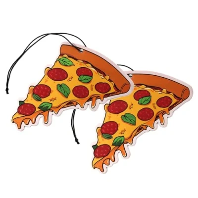 Immagine di Set di 2 deodoranti per auto, profumatori a forma albero profumato deodorante auto (2 pizze)