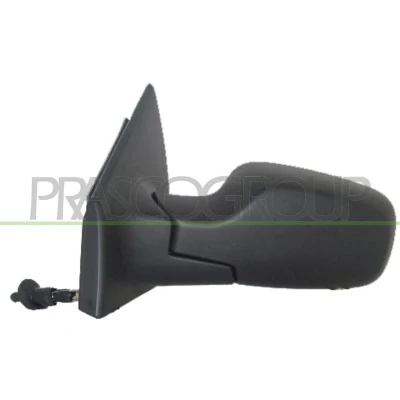 Immagine di Specchio retrovisore esterno Prasco RN3257114P Premium Sx nero manuale regolabile dall&#039;interno, Regolazione:comando cavo flessibile, asferico