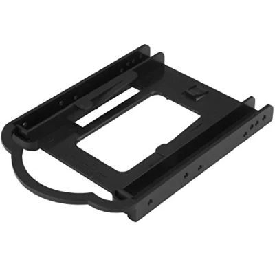 Immagine di StarTech.com Staffa di Montaggio per SSD/HDD da 2,5&quot;, Kit Montaggio/Adattatore hard disk 2.5&quot; a 3,5&quot;, Installazione su Slot 3.5&quot; senza Utelsili, Confezione 5 pezzi (BRACKET125PTP)