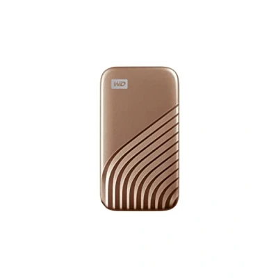Immagine di WD My Passport 500 GB Memoria SSD esterna 2,5 USB C® Oro WDBAGF5000AGD WESN